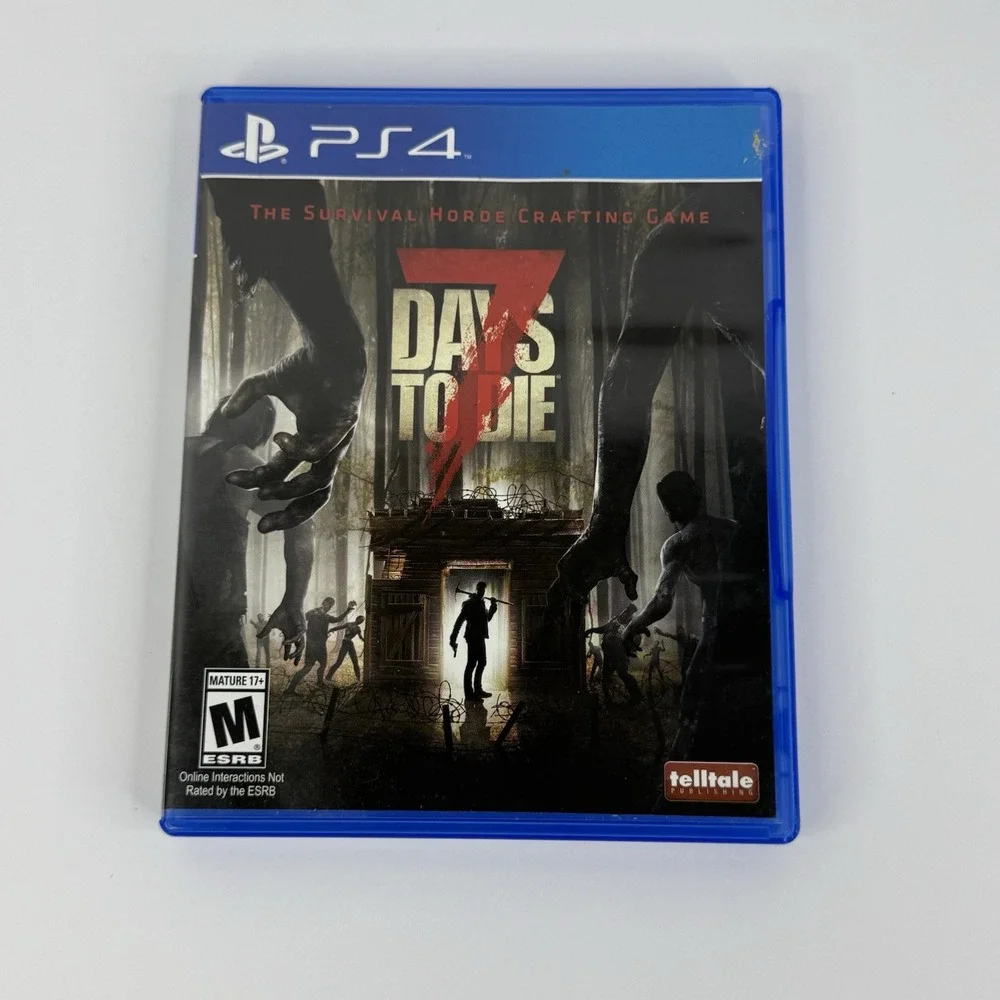 7 Days to Die (Sony PlayStation 4 PS4, 2016) Tested Working
